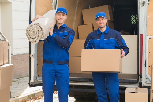 Protective packing materials and cartons for a safe move in Brent