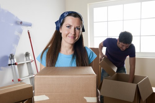 Waste and unwanted items separated for lawful disposal