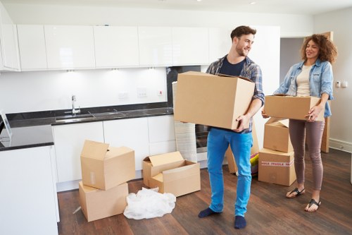 PCI-compliant removals payment security concept