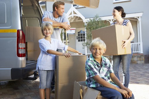 Professional moving vehicle for local Brent relocations