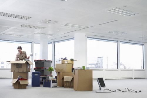 Commercial office removals support