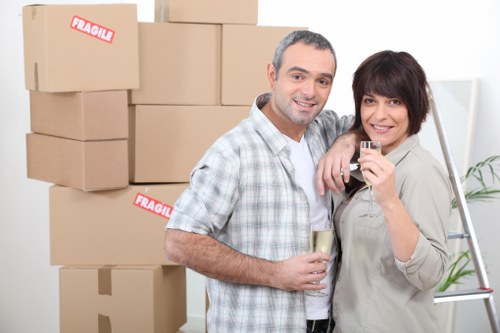 Organised storage unit features in Brent